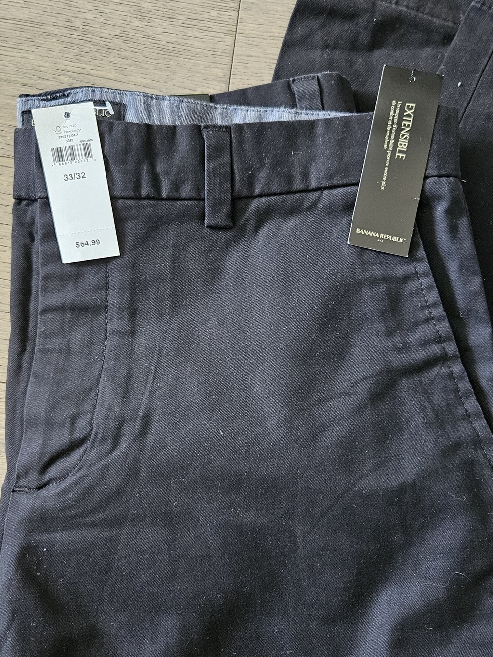 Banana Republic Black Aiden Stretch Chinos TWO pairs